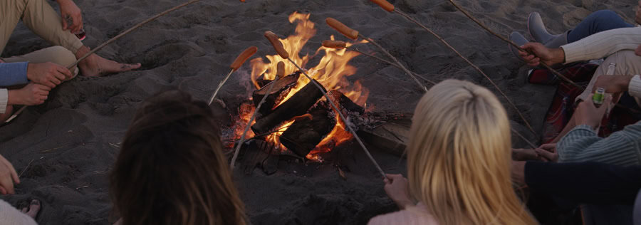 Yosemite Retreat Campfire